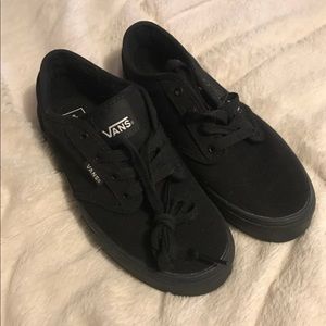 Youth Black Vans